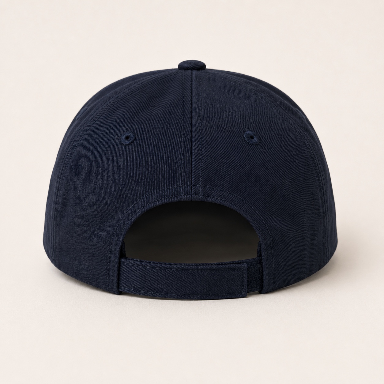 Dirty Leeds® Original Keep Fighting Salute Logo Navy Baseball Cap – back view.
